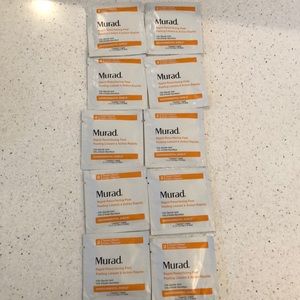 10 single wipes of murad rapid resurfacing peel
